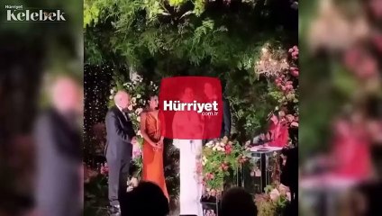 Aslışah Alkoçlar ve iş insanı Kaan Demirağ dünya evine girdi