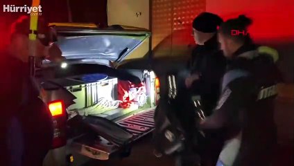 Baraj gölüne düşen otomobildeki 4 kişiden 3'ü öldü