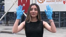 Nitril eldiven fabrikası Türkiye'de ilk olma özelliğini taşıyor