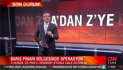Barış Pınarı bölgesinde operasyon
