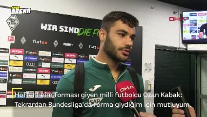 Ozan Kabak: Bundesliga'ya döndüğüm için çok mutluyum