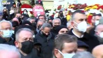 Selahattin Beyazıt'ın cenaze töreninde Burak Elmas ile Fatih Terim detayı...