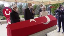 Cumhurbaşkanı Erdoğan İsmet Uçma'nın cenaze törenine katıldı