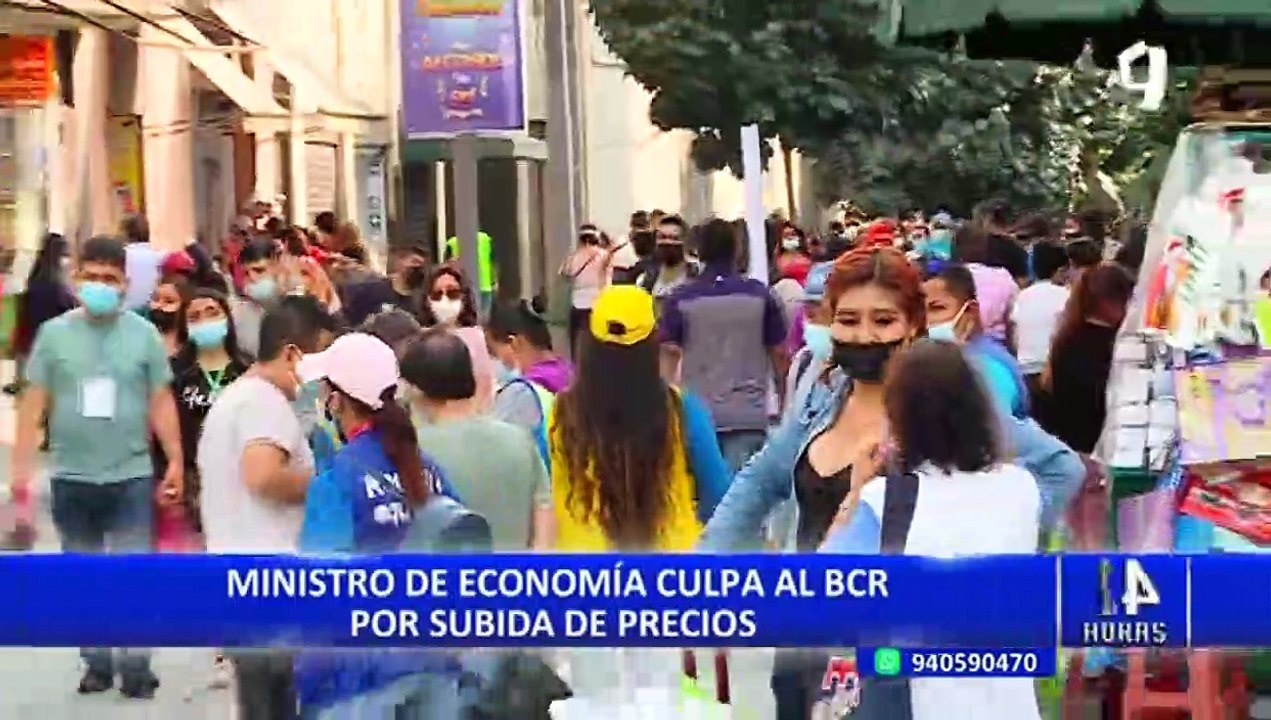 Kurt Burneo responsabiliza al BCR por subida de...