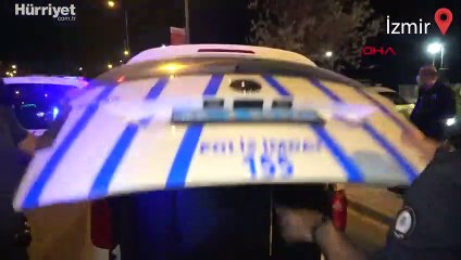 100 kilometre süren film gibi kovalamaca kazayla bitti  1 polis yaralandı, şüpheli gözaltına alındı