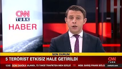 MSB duyurdu! 5 terörist etkisiz hale getirildi