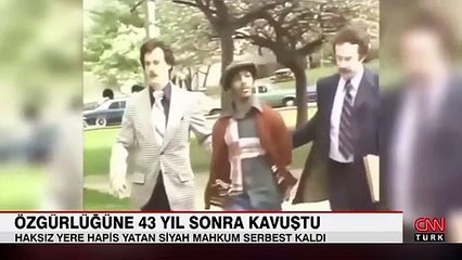 43 yıl sonra özgürlüğüne kavuştu