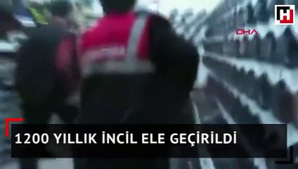 1200 yıllık İncil ele geçirildi