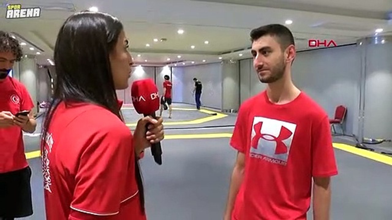 Olimpiyat 3'üncüsü milli sporcu Hatice Kübra İl...