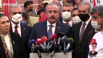 TBMM Başkanı Mustafa Şentop, Diyarbakır annelerini ziyaretinde açıklamalarda bulundu