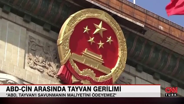 ABD ve Çin arasında Tayvan gerilimi