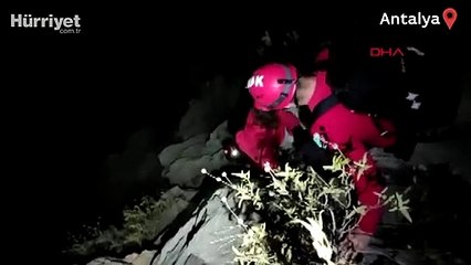 Likya Yolu'nda kaybolup mahsur kaldılar! 2 arkadaşı jandarma kurtardı