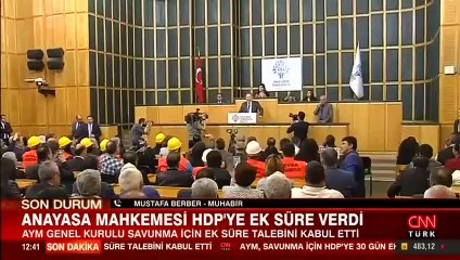 Anayasa Mahkemesi, HDP'ye ek süre verdi
