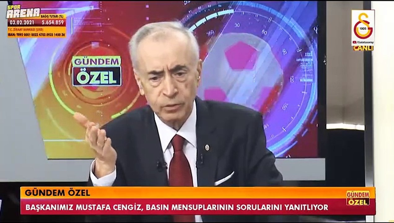 Galatasaray Başkanı Mustafa Cengiz'den Erencan Yardımcı açıklaması