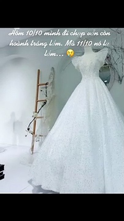 Vừa chụp ảnh buổi tối, mai nhận tin tiệm váy cưới phá sản: Hôn lễ đáng nhớ nhất đời