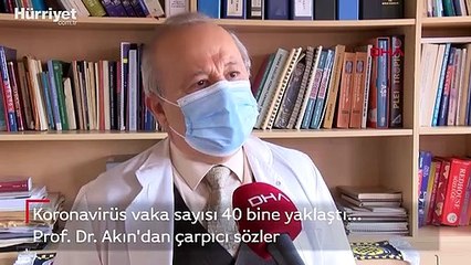 Bilim Kurulu üyesi Prof. Dr. Levent Akın: 'Tam kapanma' ağır bir durum