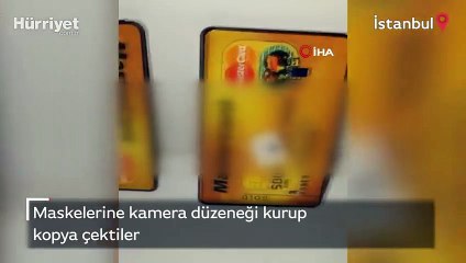 Ehliyet sınavında maskelerine kamera düzeneği kurup kopya çektiler
