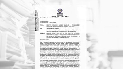 Gabriel González solicitó la custodia del hijo al que asesinó: este es el informe de la Procuraduría