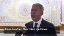Milli Savunma Bakanı Hulusi Akar'dan Afganistan açıklaması
