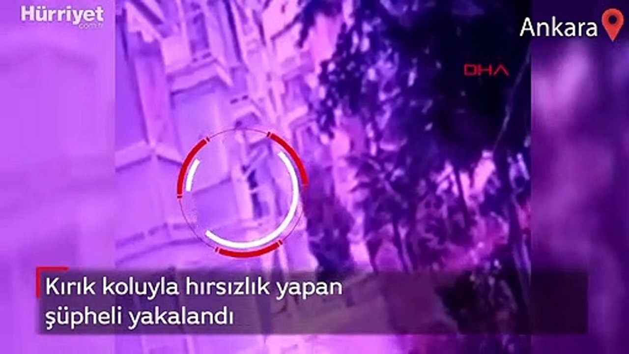 Kırık koluyla hırsızlık yaptı! O anlar saniye saniye kamerada