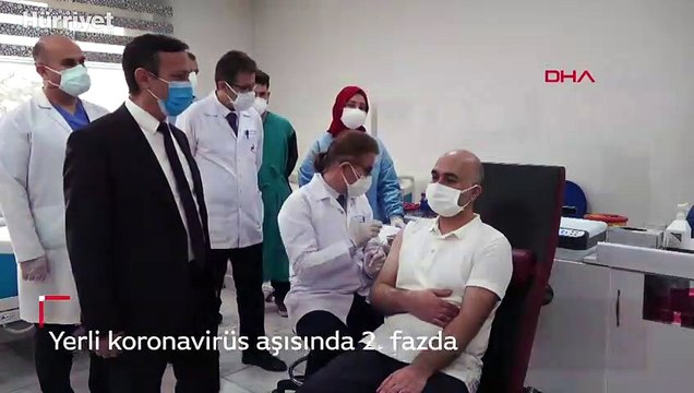 Yerli koronavirüs aşısında Faz-2'nin ikinci dozu uygulanmaya başladı