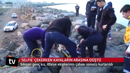 'Selfie' merakı başına bela oldu