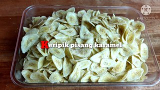 Banana chips - BEGINI CARA PALING MUDAH MEMBUAT PISANG MANIS KARAMEL