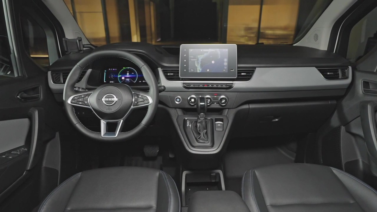 2022 Nissan Townstar EV - der Innenraum