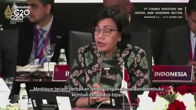 Berbagai Krisis Terjadi, Sri Mulyani Dunia Dalam Bahaya