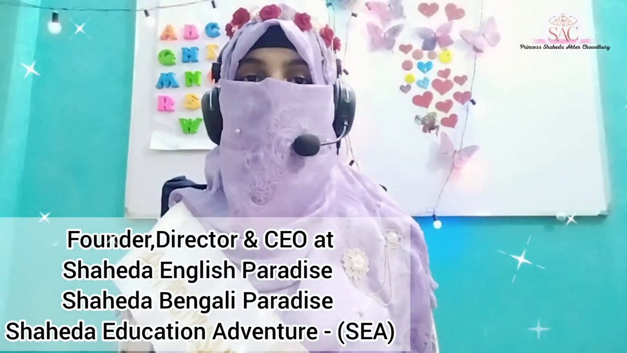 Learn Languages With Miss Muslimah World (Shaheda Akter Chowdhury)   ✅ A Certified Language Teacher  #ShahedaAkterChowdhury #ShahedaEnglishParadise #ShahedaBengaliParadise #ShahedaEducationAdventure