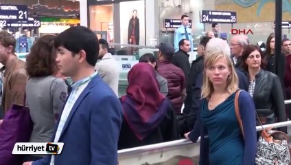 Atatürk Havalimanı'nda 09:05