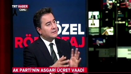 Babacan: 1.300 TL'lik asgari ücret 2016'da