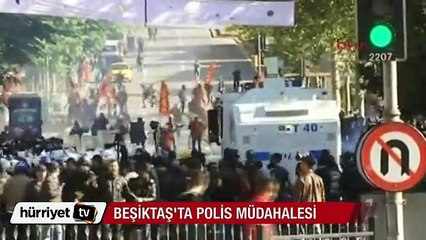 Beşiktaş'ta polis müdahalesi