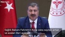 Son dakika haberi: Sağlık Bakanı Fahrettin Koca tek tek açıkladı! İşte vaka sayıları artan ve azalan o iller...