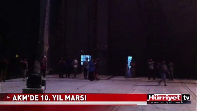 AKM'DE 10. YIL MARŞI TAKSİM GEZİ PARKI OLAYLARI