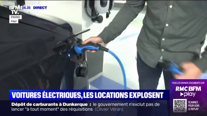 Télécharger la video: Pénurie de carburant: les locations de voitures électriques explosent