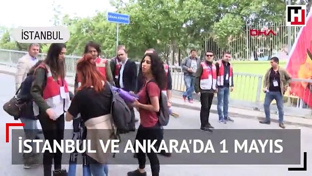 İstanbul ve Ankara'da miting alanına girişler başladı