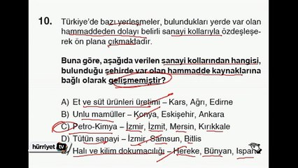 COĞRAFYA SORULARININ ÇÖZÜMLERİ