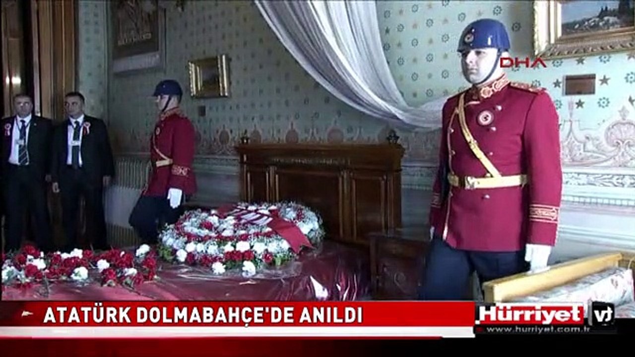 DOLMABAHÇE'DE 10 KASIM