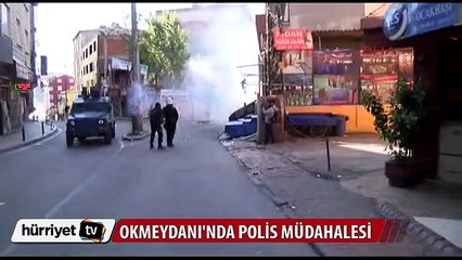 Okmeydanı'nda polis müdahalesi