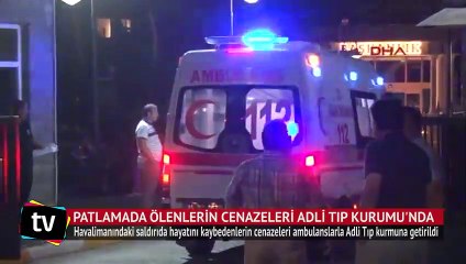 Download Video: 15 kişinin cenazesi  Adli Tıp Kurumu'nda