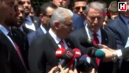 TBMM Başkanı Yıldırım: Acılarımız tazeliğini koruyor