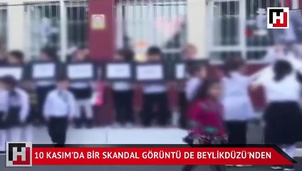 10 Kasım’da bir skandal görüntü de Beylikdüzü’nden
