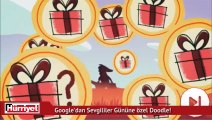 Google'dan Sevgililer Gününe özel Doodle!