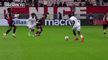 Nicolas Pépé's first goal at the Allianz Riviera for OGC Nice. 