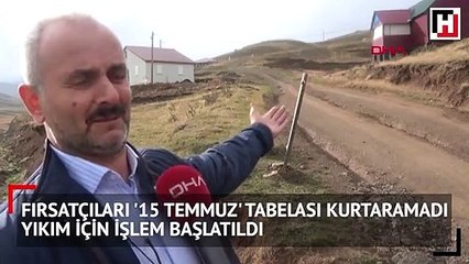 Fırsatçıları '15 Temmuz' tabelası kurtaramadı  yasal işlem başlatıldı