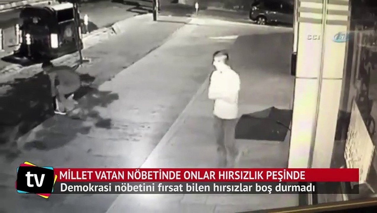 Millet vatan nöbetindeyken onlar hırsızlık peşi...