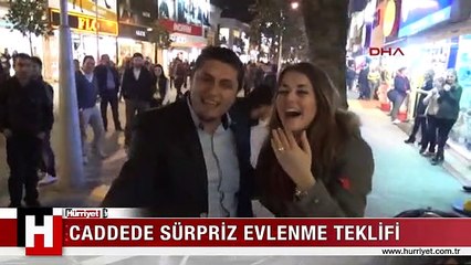 CADDE ORTASINDA ŞAŞIRTAN TEKLİF