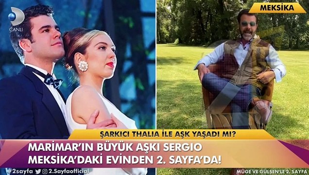 Efsane dizi Marimar'ın başrol oyuncularından Eduardo Capetillo, 2. Sayfa programına konuk oldu
