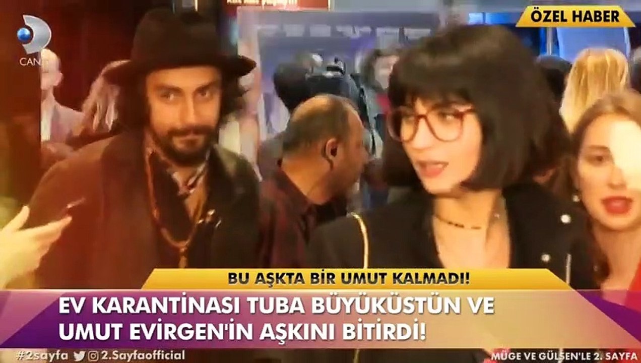 3 yıllık aşk bitti... Tuba Büyüküstün ile Umut Evirgen ayrıldı!